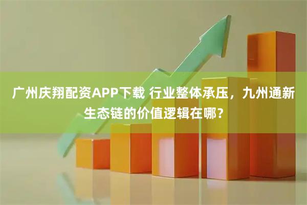 广州庆翔配资APP下载 行业整体承压，九州通新生态链的价值逻辑在哪？